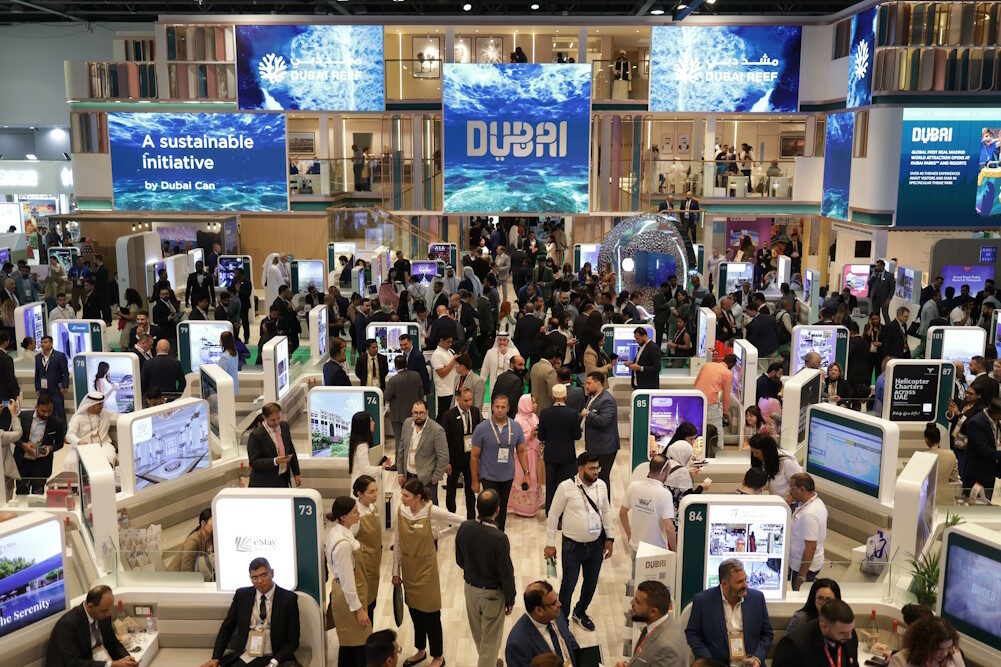 Event attendees at ATM Dubai