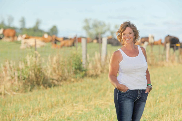 Canadian farmer Kim Jo Bliss