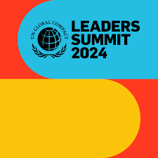 UNGC Leaders Summit 2024 logo