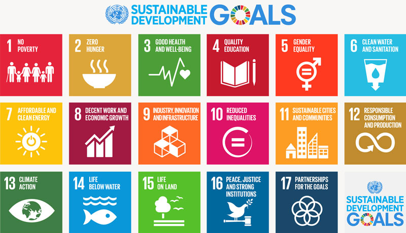 Sustainable Development Goals table