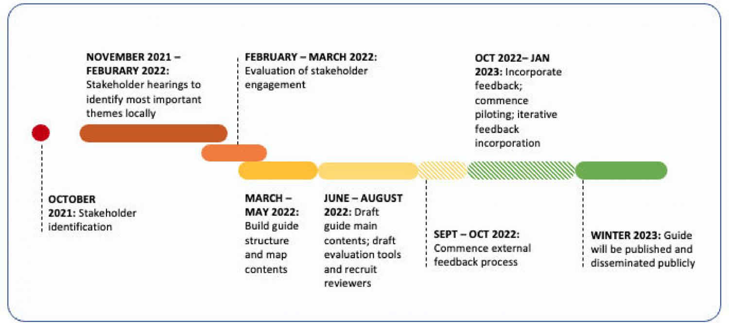 Guide Development Timeline