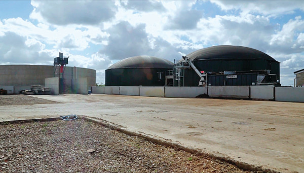 The 500kW anaerobic digestion plant in Murrow in 2010